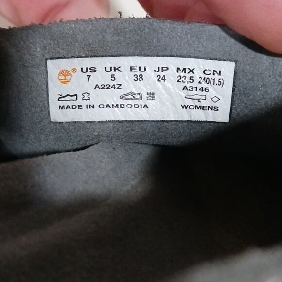 Timberland Capri Sunset sandals blue gray nubuck sz 7 - Picture 7 of 10